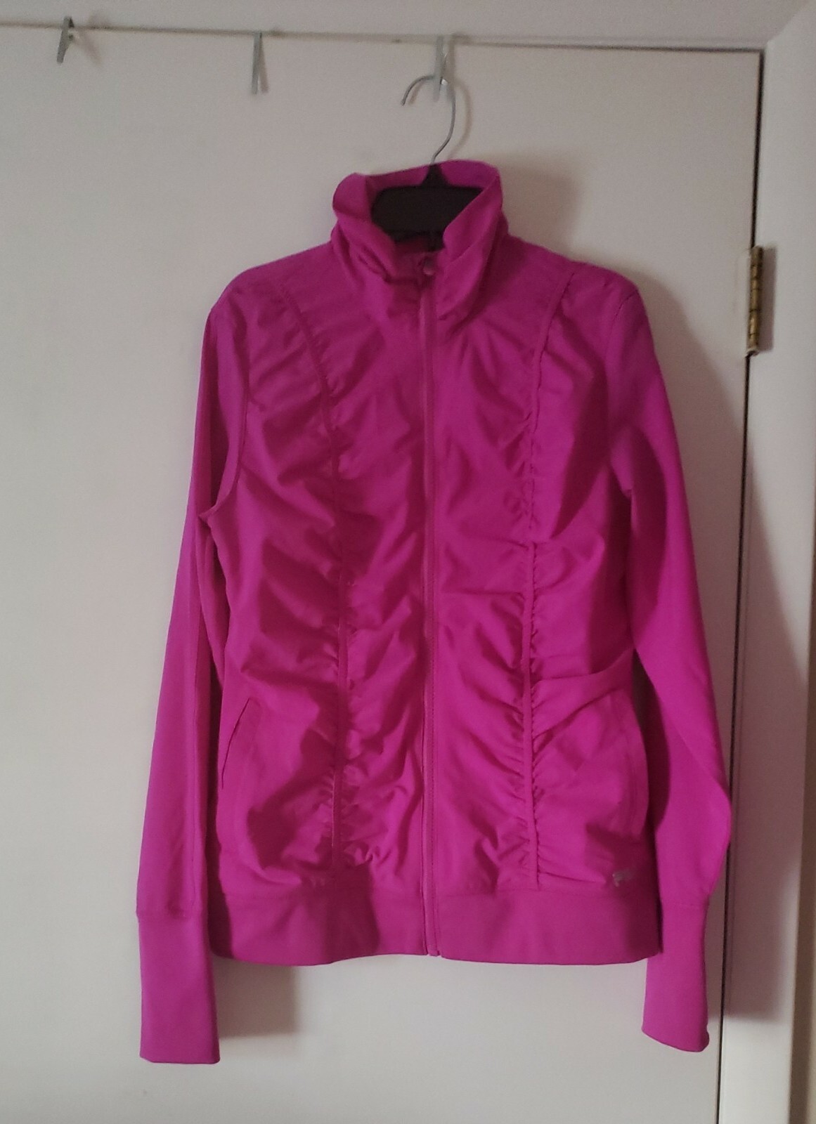 Giacca donna Fila Sport taglia S viola con zip