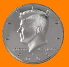 2005 S Kennedy Half Dollar ~ Choice BU Proof Clad  ~ US Coin Collectible