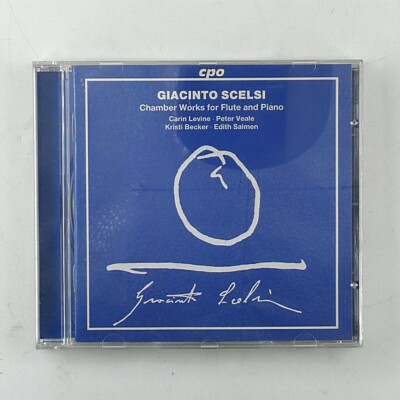CD 1998   Giacinto Scelsi    Chamber Works For Flute And Piano- Carin Levine 