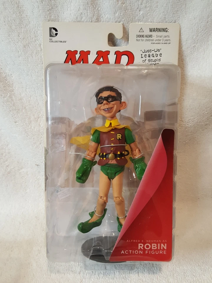 Nuevas figuras de Batman y Robin de DC Collectibles MAD Just-Us League of Stupid Heroes Foto 3 de 4