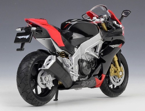 1:18 Welly Aprilia RSV4 Factory Motorcycle Model Bike New in Box - Picture 4 of 6