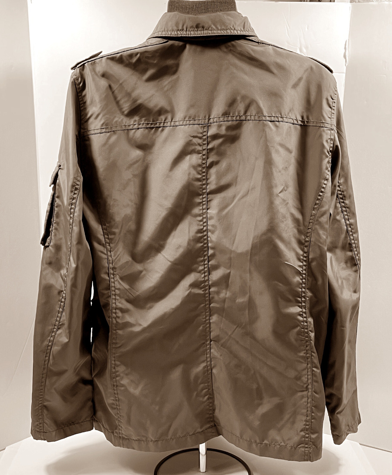 Gap Full Zip and Button Front Closure Cowlneck Ut… - image 7