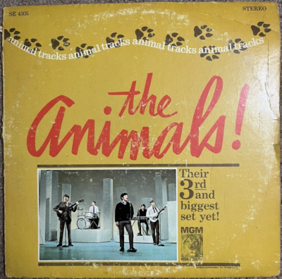 THE ANIMALS Animal Tracks Their 3rd & biggest set yet MGM SE 4305 