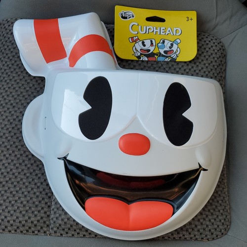 Cuphead Halloween Mask Vacuform Cosplay Dress Up Costume Collectible ...