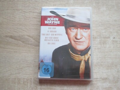 John Wayne 5 DVD Box Rio Lobo El Dorado Big Jake Der Marshal Die Vier Söhne..NEU