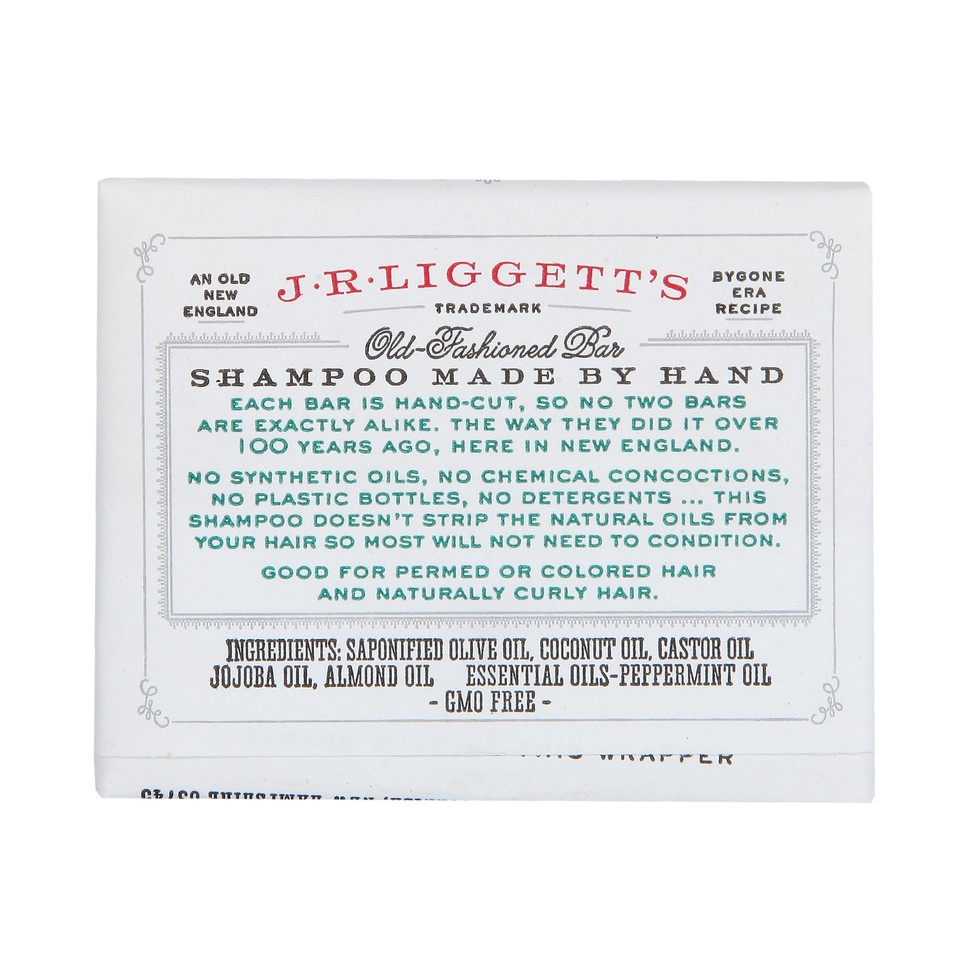 J.R.Liggett's Tea Tree & Hemp Oil Shampoo Bar 99g - Foto 7
