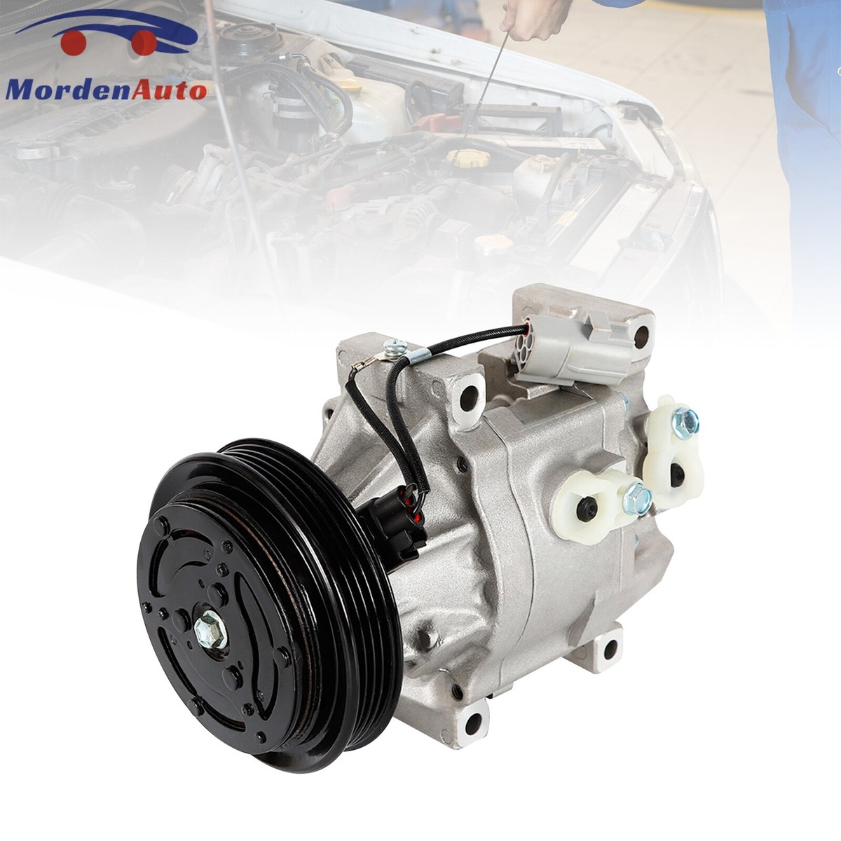 For 2000-2005 Toyota Echo 1.5L A/C Air Conditioner Compressor+