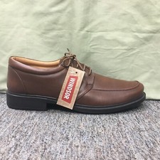 New Men’s Windsor From Liberty 3015-13 Brown Leather Dress Shoes Size 13