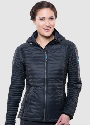 Kuhl Spyfire Hoody Jacket, Size XL - Black for sale online