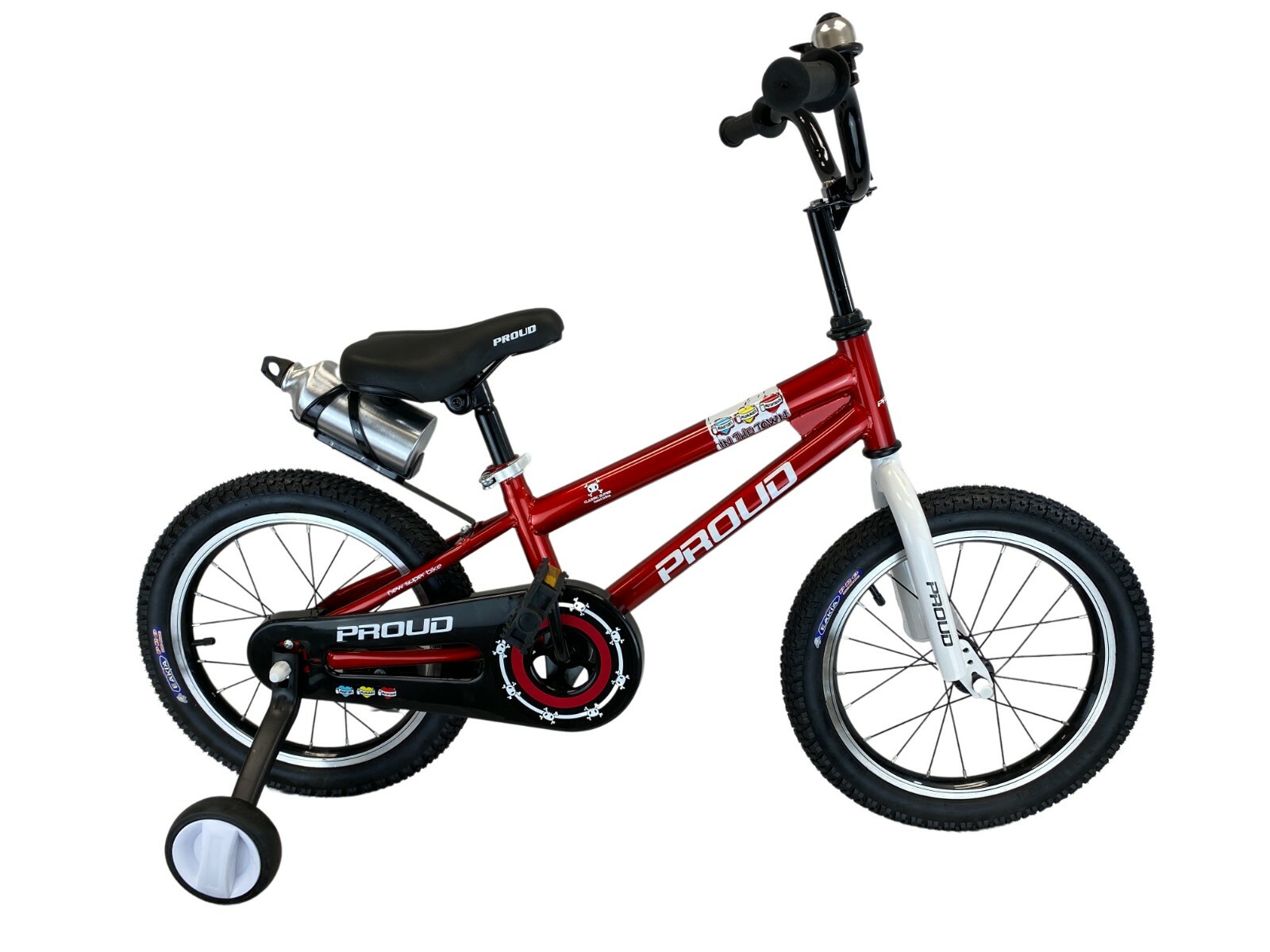 With Training Wheels 16 Inch 4-6 Years