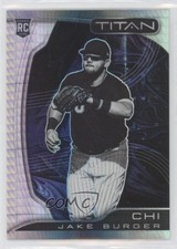 2022 Panini Chronicles Titan Hyper Prizm 50/299 Jake Burger #13 0i8b