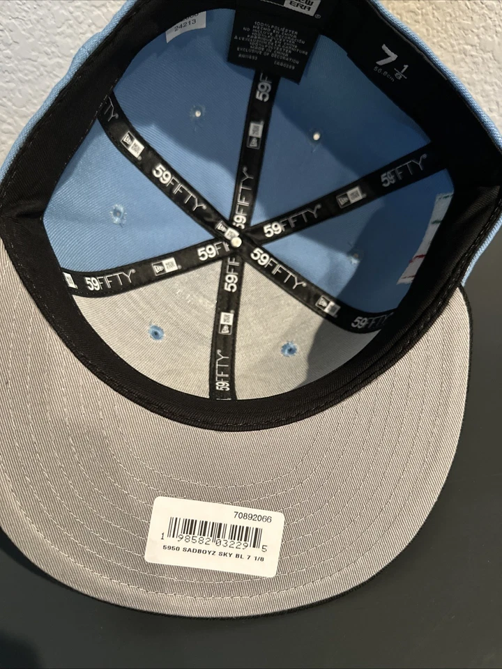 Sad Boyz New Era Fitted Hat 7 1/8 - Image 4 of 4