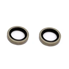  Trailer Hub Wheel Grease Seal 168255TB 1.68'' X 2.56'' X 0.500'', Set of 2 