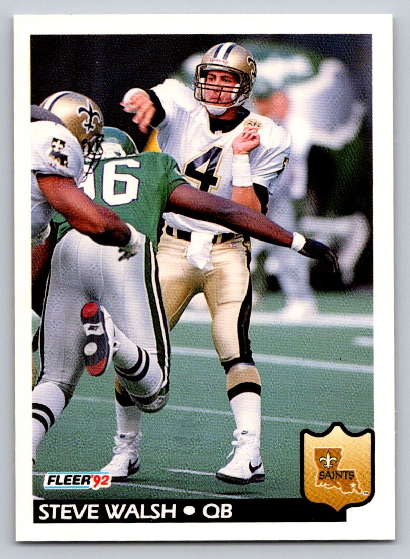 1992 Fleer #285 Steve Walsh