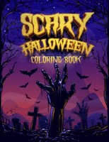 Halloween Malbuch FüR Erwachsene, 50 Seiten, Gruseldesigns, Entspannung