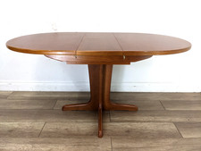 DINING TABLE G Plan Fresco Teak Draw Leaf Extendable Pedestal FREE DELIVERY