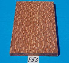 1 PAIR LEOPARDWOOD KNIFE SCALES 5/16" X 1-1/2" X5" EACH EXOTIC WOOD LUMBER
