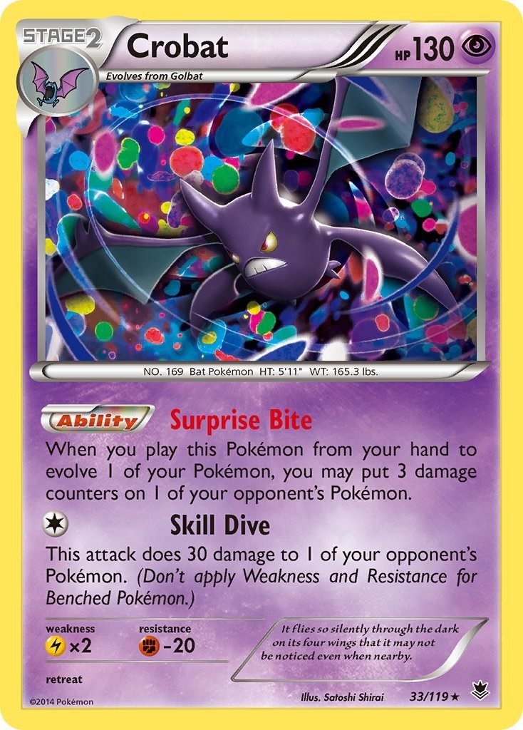 Crobat [XY - Phantom Forces - 33/119] Pokemon MP