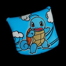 Magnetic Squirtle Inspired Regular Or Center Shaft Mallet Golf Putter Headcover