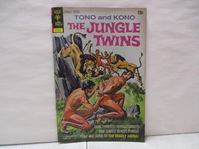 Gold Key Tono & Kono The Jungle Twins Comic Book October