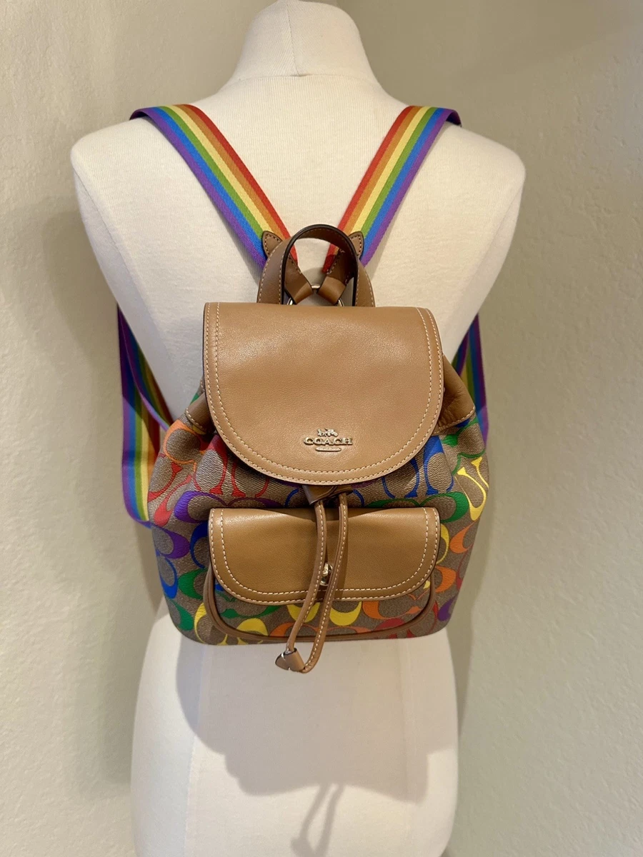 Coach Drawstring Backpack Bags & Handbags for Women for sale  display picture 3