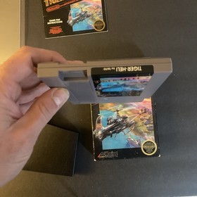Tiger-Heli Nintendo NES Completo en Caja CIB Probado y Funciona! Variante de 5 tornillos. 
