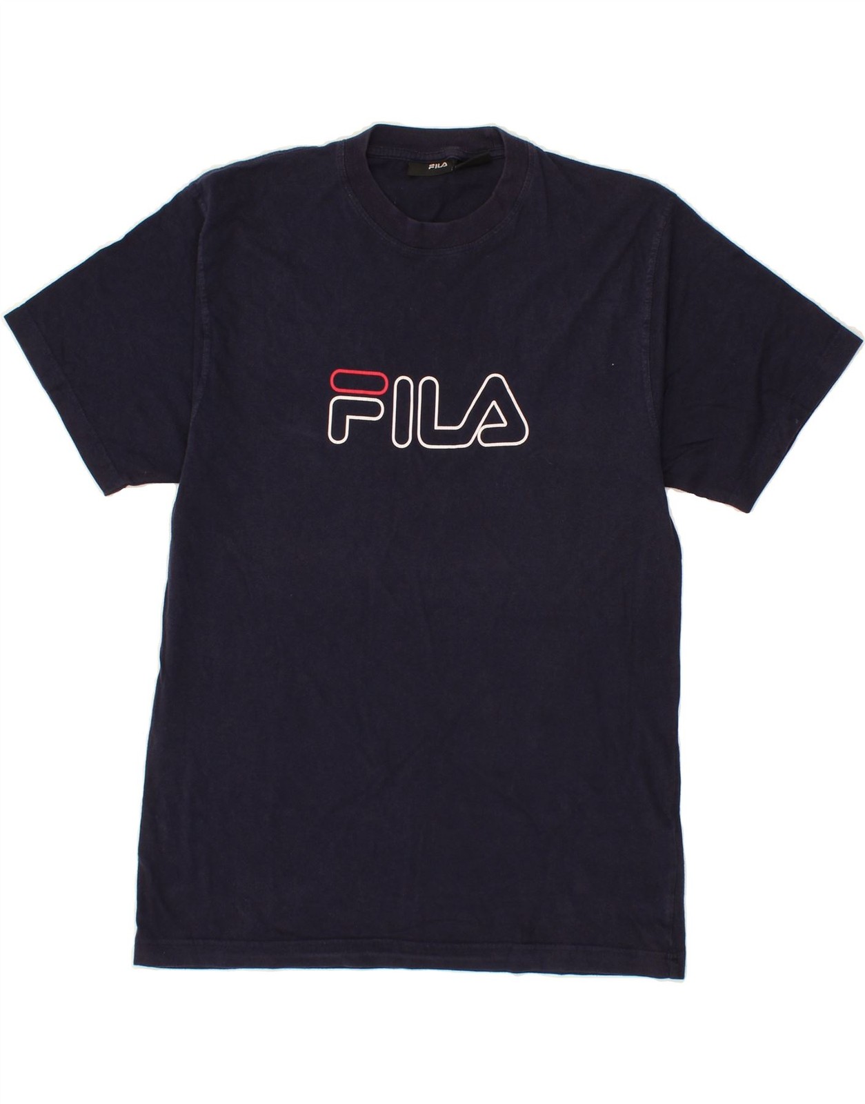 FILA Maglietta Uomo Grafica Top Medium Blu Navy CU46