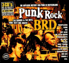 V/A - PUNK ROCK BRD (3 x CD BOX) KFC, MALE, PVC, HASS, CHAOS Z, RAZORS, SLIME