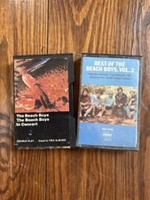 Beach Boys Best Of Concert Cassette Tape Lot 1973 Capitol Records 70s Rock