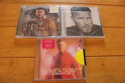 Gary Barlow 3 CD Lot Dream Of Christmas Since I Saw You Last Humans NEW Sealed