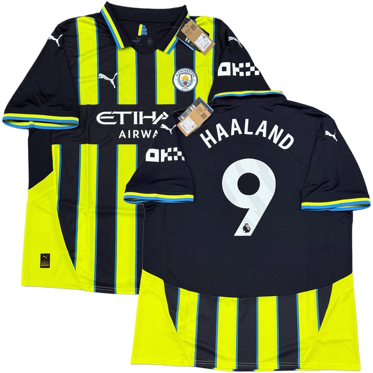 2024/25 Manchester City Away Jersey #9 Haaland 2XL Puma Premier