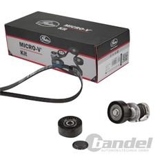 GATES Micro-V Kit KEILRIPPENRIEMEN-SATZ passend für VW AMAROK CALIFORNIA