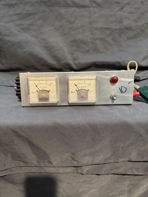 custom-built analog DC power supply unit, a variable bench PSU.