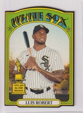 2021 Topps Heritage #72DC-14 Luis Robert 1972 Topps Die Cuts