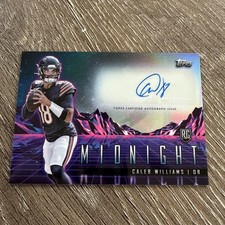 2024 Topps Midnight - Rookie Horizon Signatures Caleb Williams Rhs-cw Au Rc 2024 Topps Midnight - Rookie Horizon Signatures Caleb Williams Rhs-cw Au Rc