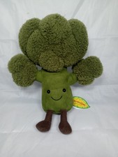 Jellycat London Amuseable Broccoli Plush NEW WITH TAGS 10" Plush