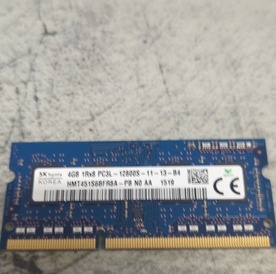 SK hynix DDR3L SO-DIMM PC3L-12800S 4GB 204-Pin RAM HMT451S6BFR8A-PB