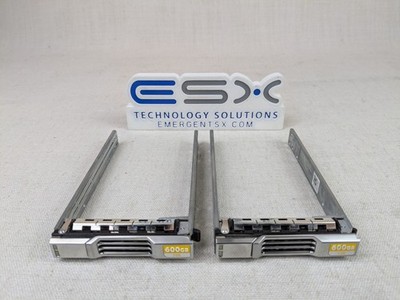 Lot of 2x Dell 18KYH EqualLogic 2.5  SAS/SATA HDD/SSD Tray PS4100 PS6100 PS6210
