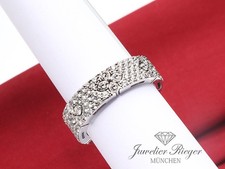 Roberto Coin Ring Love in Verona Weissgold 750 Diamanten Brillanten Gr 54 Gold