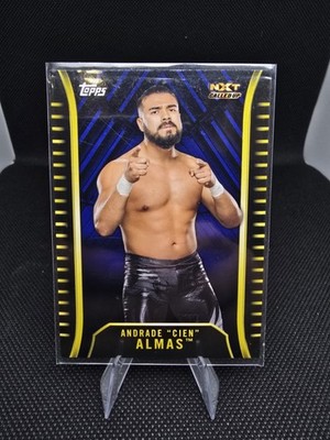 2018 Topps WWE NXT - Andrade ''Cien'' Almas #R-5 Blue /50