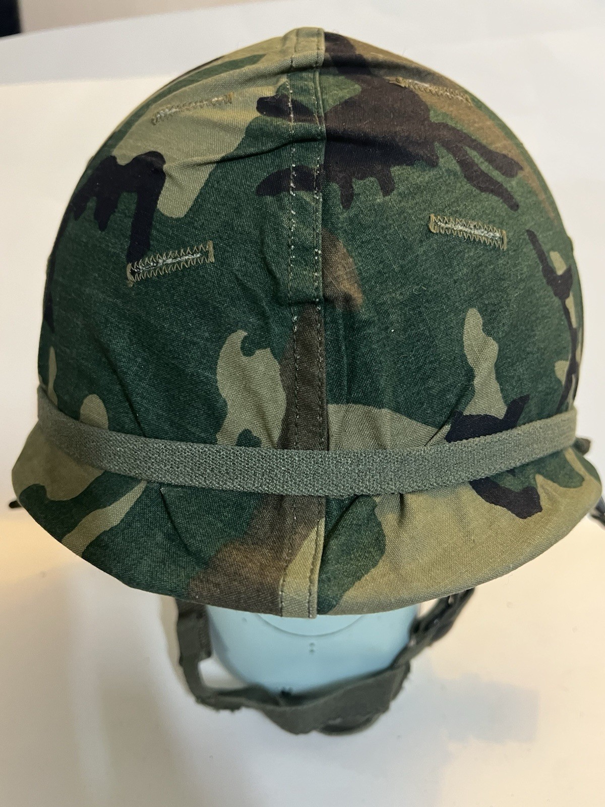 M1 Helmet, Liner & Woodland Pattern Cover, Complete, Mixed 70s -80s ...