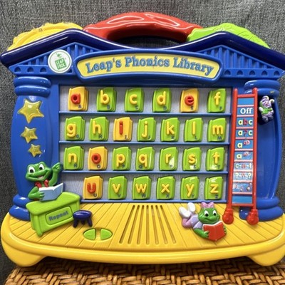 LeapFrog Leap's Phonics Library Learning System 2003 Vintage Rare 