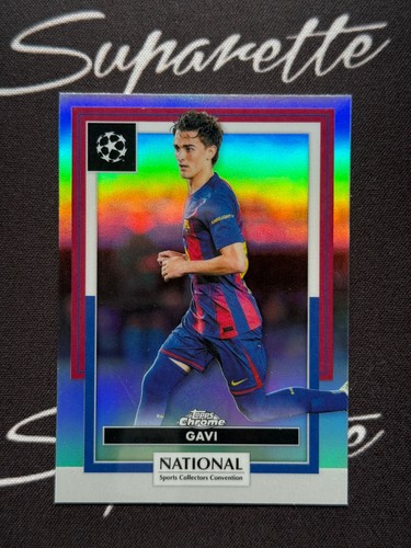 2026 Topps Chrome NSCC Gavi Refractor UEFA #SC-22