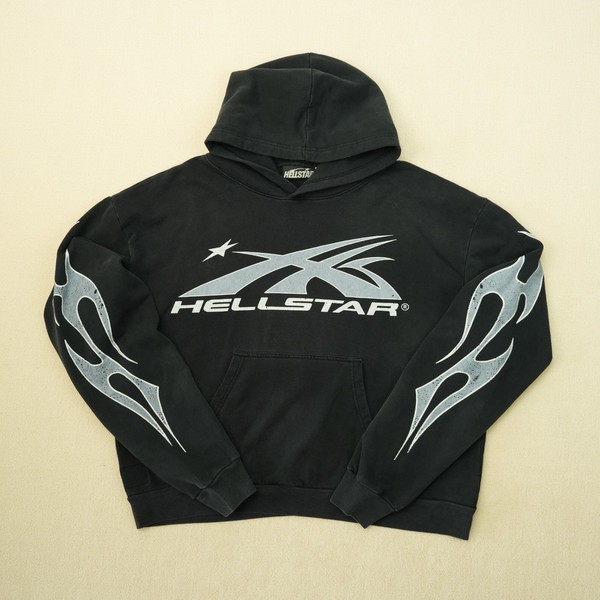 [AUTHENTIC] hellstar Sport Hoodie Black