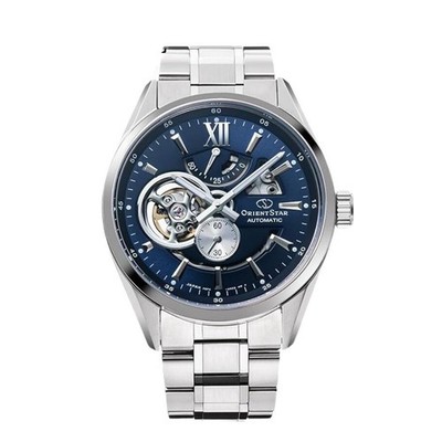 ORIENT Star RK-AV0004L Modern Skeleton Automatic Navy Stainless JDM R80108116