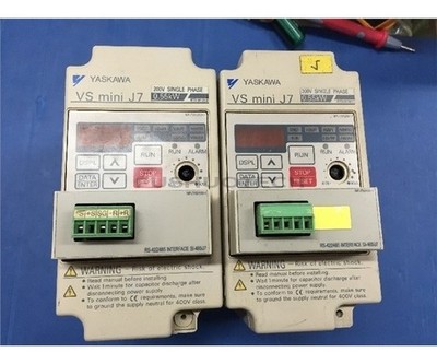 Used Good Condition CIMR-J7ACB0P4   Inverter he #tk
