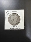 1896 O Barber Half Dollar Better Date 90% Silver Type Coin Good Album Filler