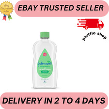 Johnson's Baby Oil, Mineral Oil Enriched with Aloe Vera and Vitamin E, 20 fl. oz