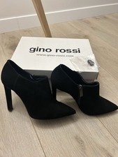 Mujer Gino Rossi Botines Negro Gamuza 39