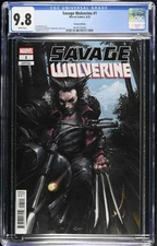 Savage Wolverine #1 - Clayton Crain Trade Variant Cover - CGC 9.8